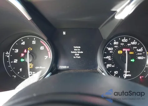 2020 Alfa Romeo Giulia Ti Rwd из США, поврежденный, VIN ZARFAMBN5L7635501